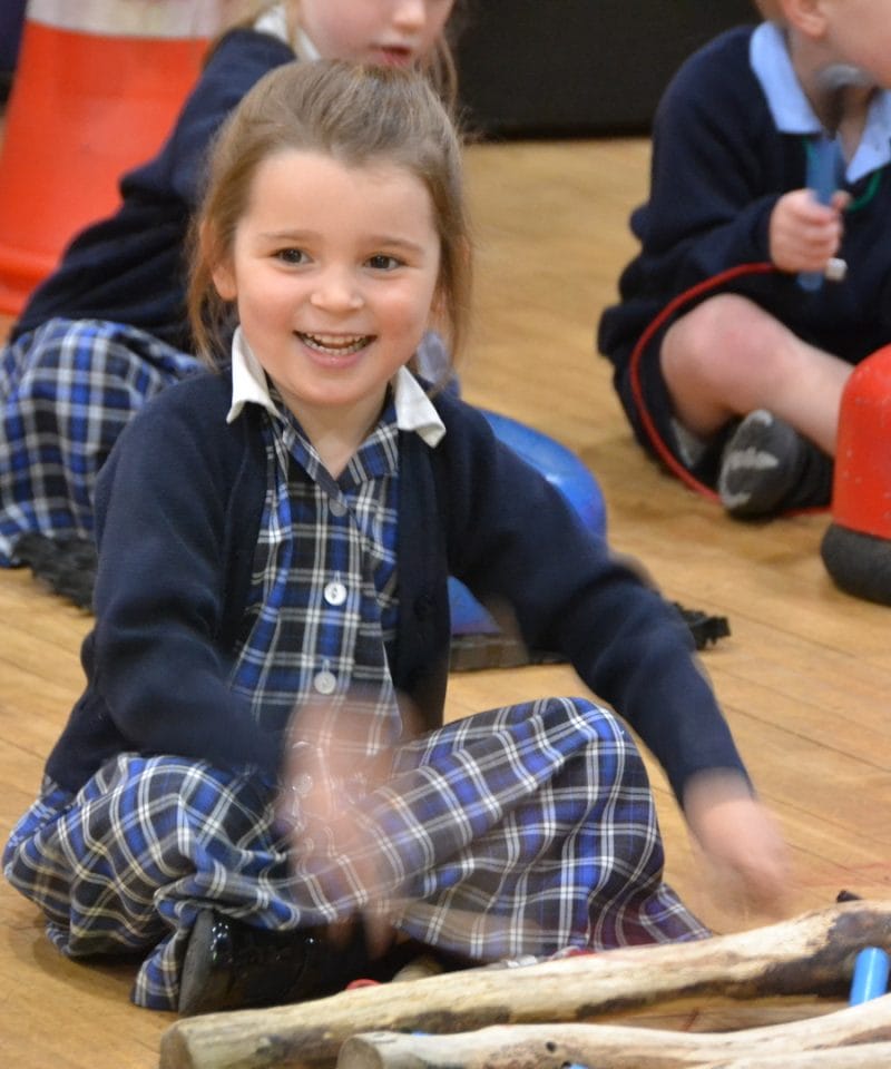 Pinewood Pre-Prep Junk Orchestra workshop