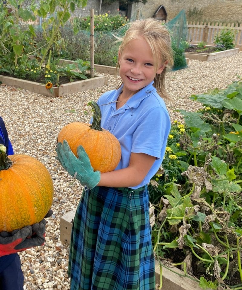 Pinewood Prep School Kitchen Garden Green Fingers SKILLS after school gardening club