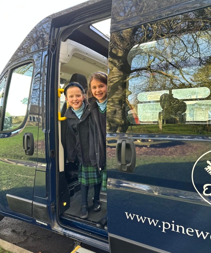 Pinewood Prep School minibus