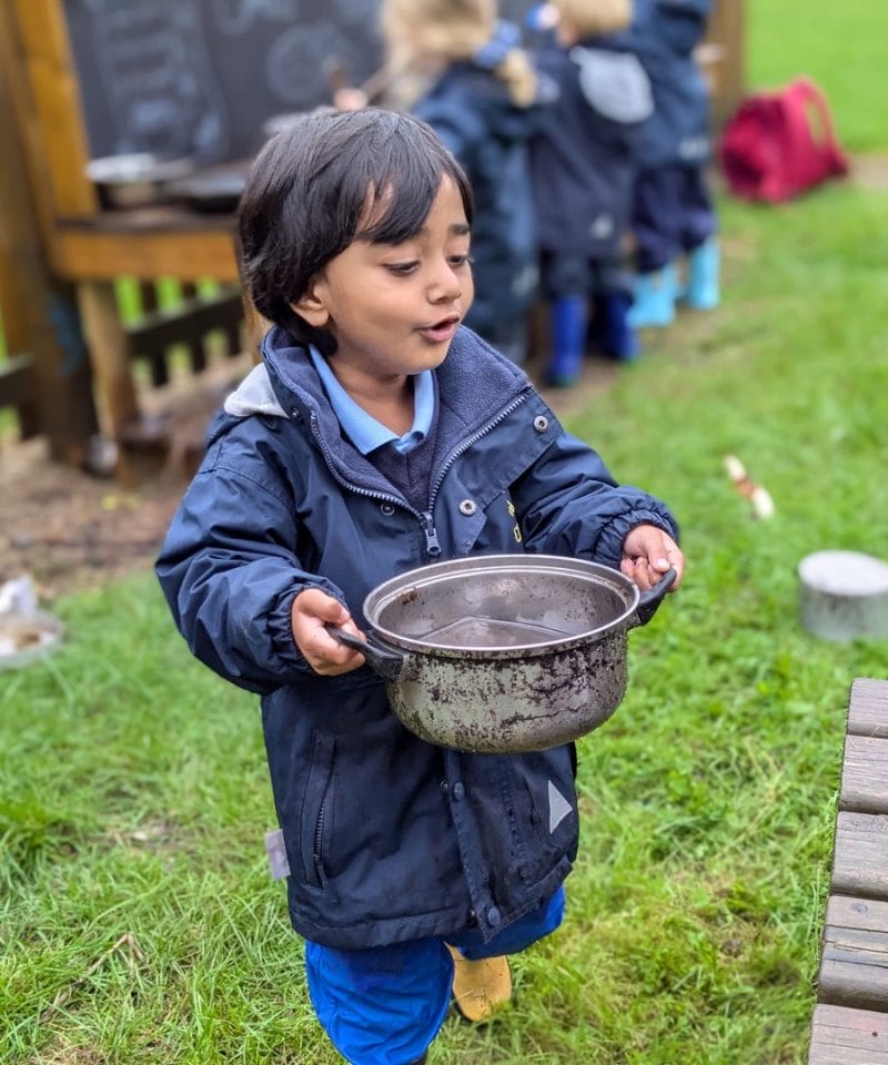 Pinewood Pre-Pre Early Years Mud Kitchen