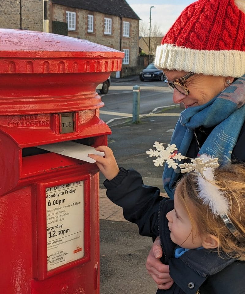 Pinewood Pre-Prep School Nursery post letters to Santa