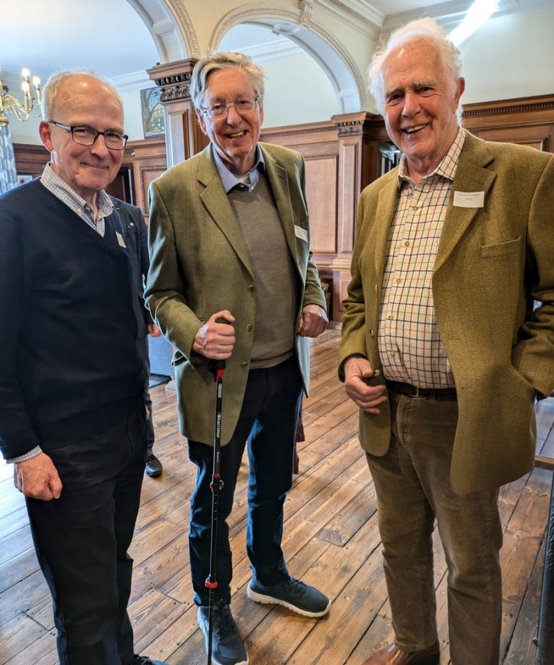 Old Pinewoodians at a lunch for leavers from the 1940s, 50s & 60s