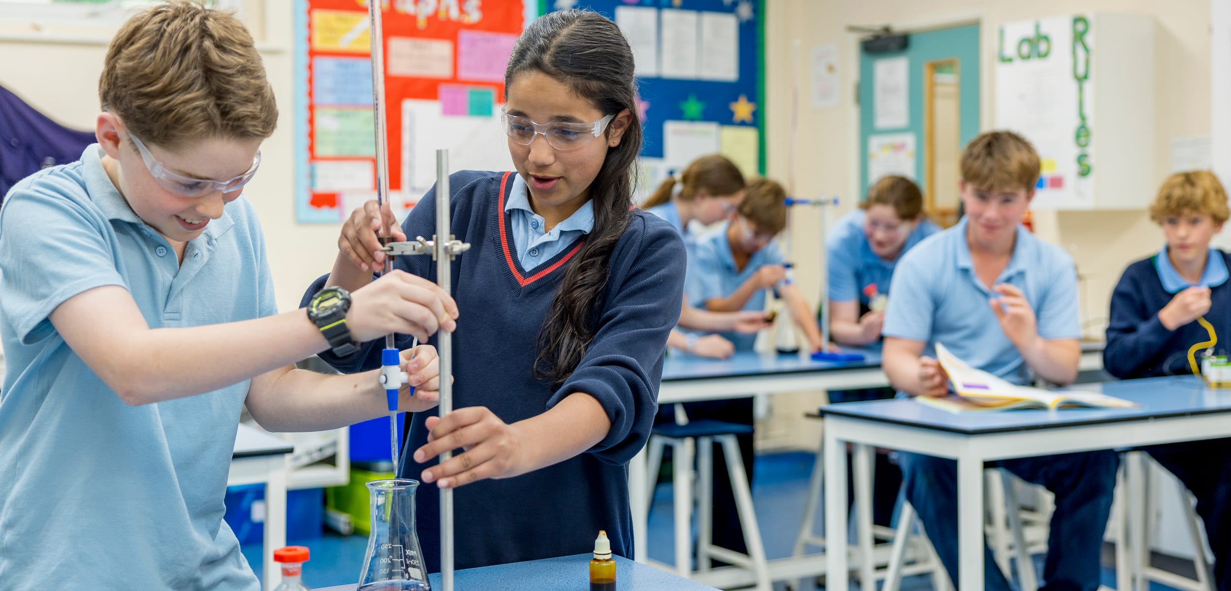 Pinewood Prep School Science lesson