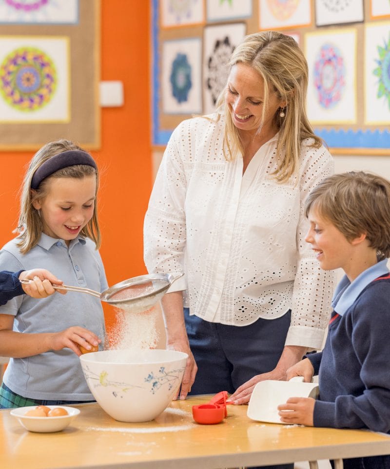 Pinewood Prep School Cooking with Mrs Bailey
