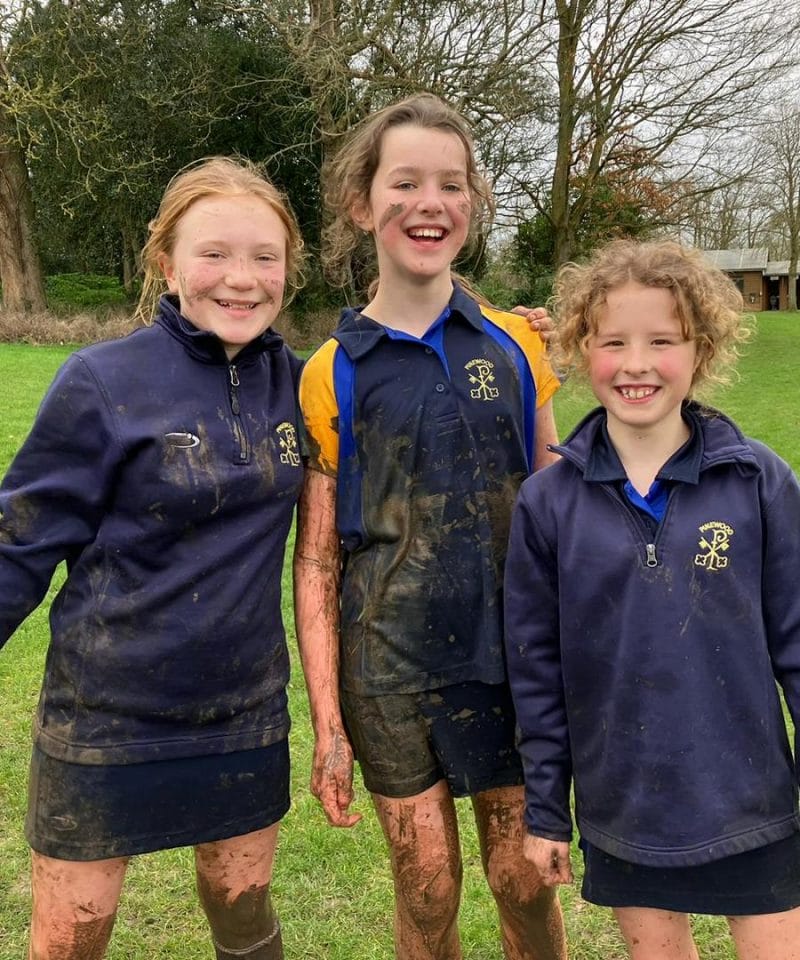 Pinewood Prep School Sport Rubber Legs Challenge