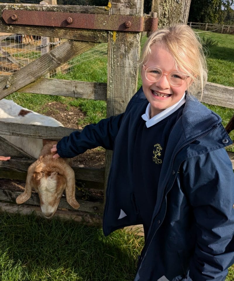 Pinewood Pre-Prep school at Cotswold Farm Park