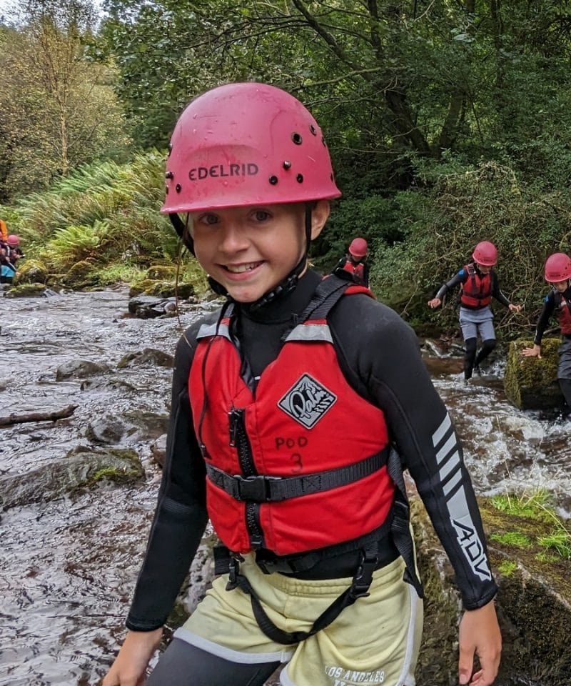 Pinewood Prep School Year 5 Pinewood Adventure Dolygaer Wales Gorge Walking